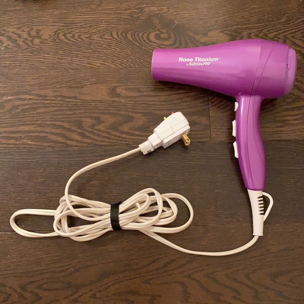 Nano Titanium By Babyliss Pro Blow Dryer Hair Tool